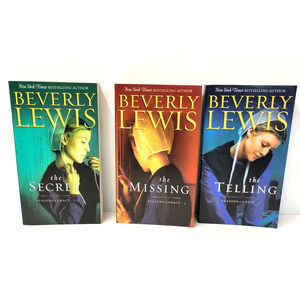 Seasons Of Grace Beverly Lewis Secret Missing Telling 3 PB Amish Romance Fiction